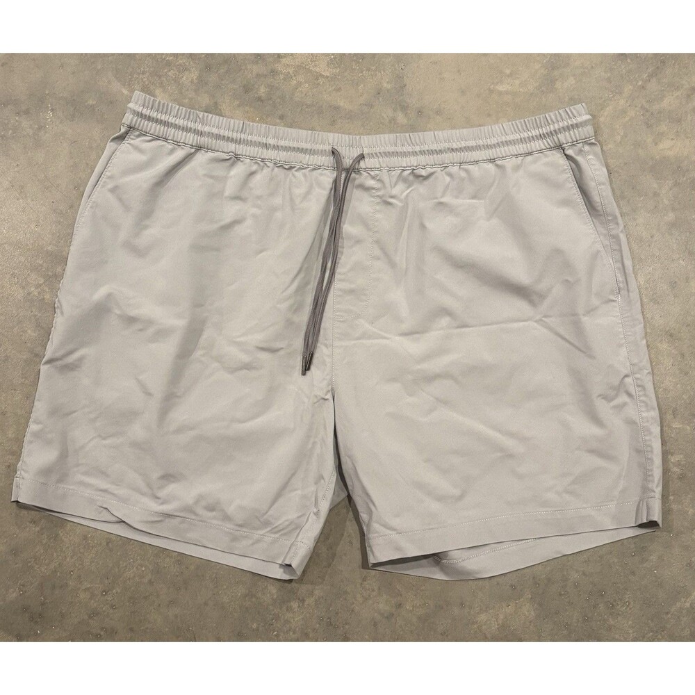 Tasc Performance Shorts Mens 2XL Inseam 7” Athletic Workout Gray Pull On